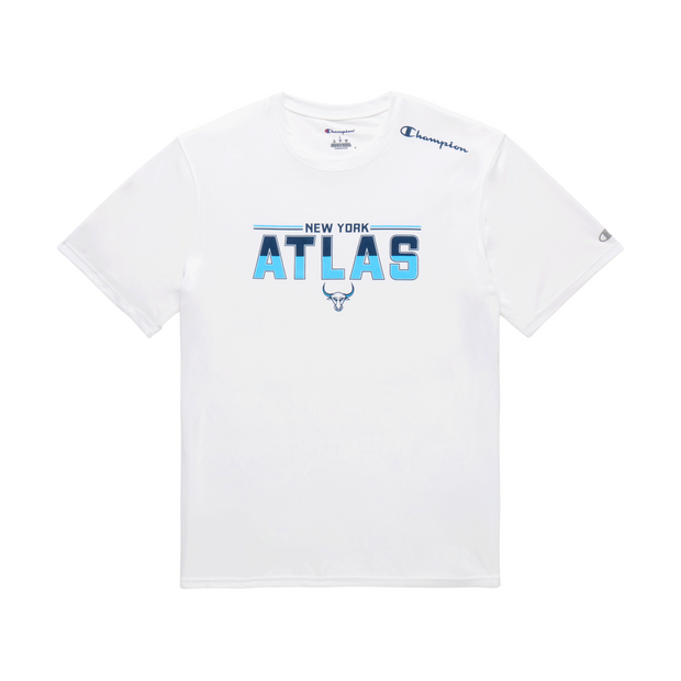 Champion New York Atlas Athletic White Tee