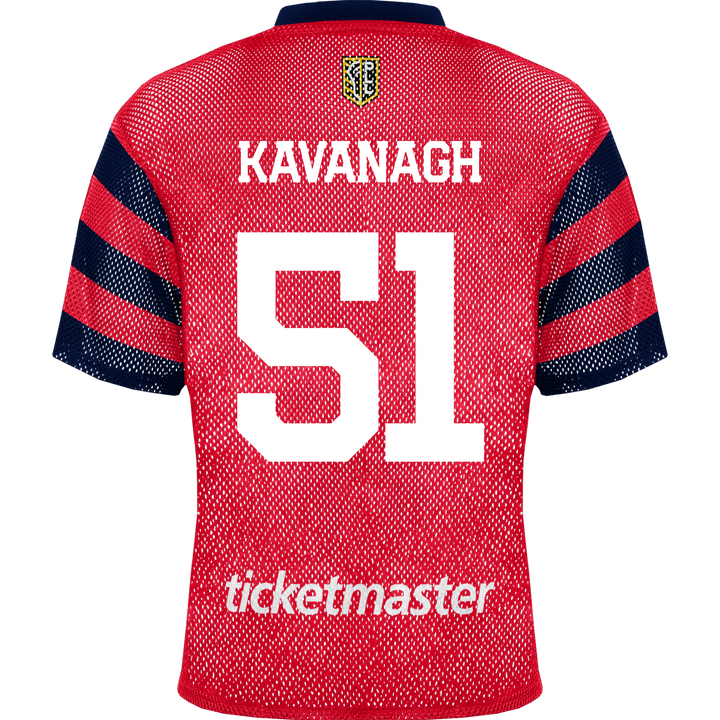 Champion "Ready to Ship" Boston Cannons 2024 P. Kavanagh Throwback Player Porthole Mesh Replica Jersey - Youth