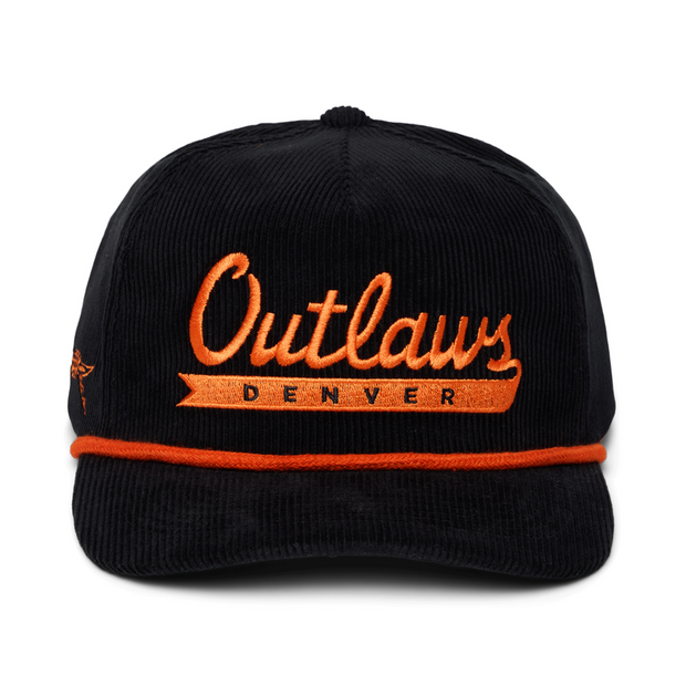 Denver Outlaws Classic Corduroy Rope Hat
