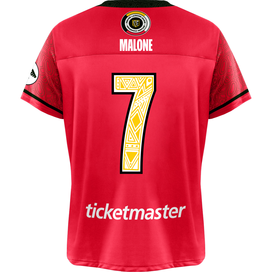 Champion "Ready to Ship" Maryland Whipsnakes 2024 Malone IH Player Replica Jersey