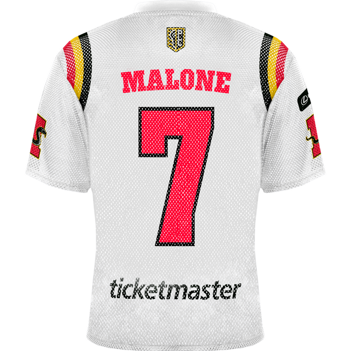 Malone 2025 Maryland Whipsnakes Throwback Porthole Mesh Replica Jersey (Ready to Ship)