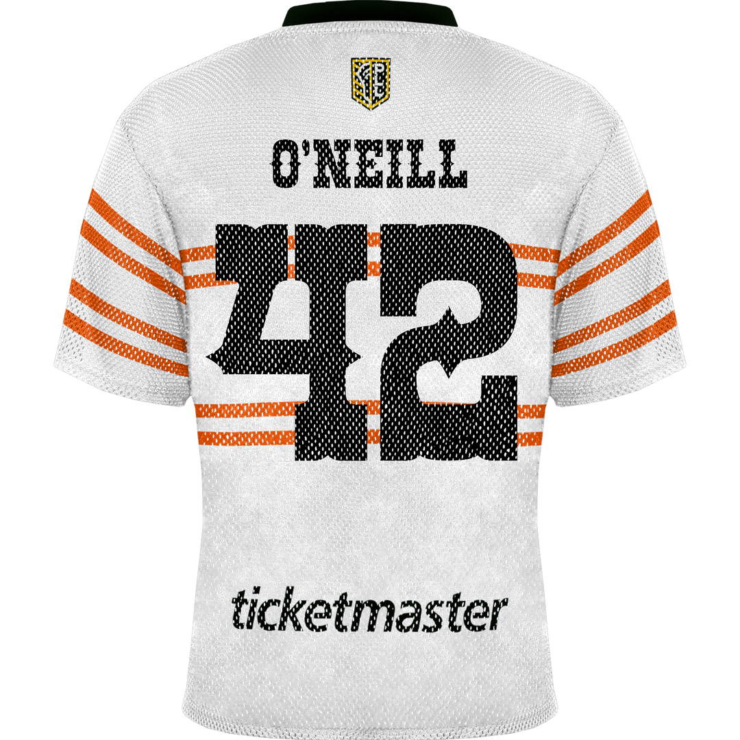 Champion Ready to Ship Denver Outlaws 2024 O'Neill Throwback Player Porthole Mesh Replica Jersey