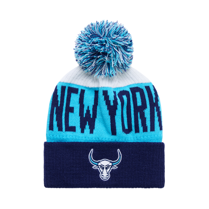 New York Atlas Knit Pom Beanie