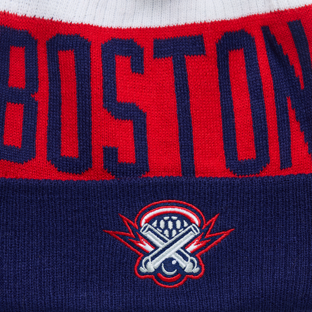 Boston Cannons Knit Pom Beanie