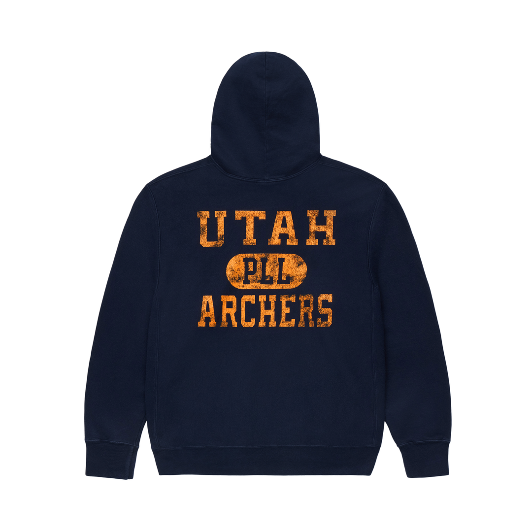 Utah Archers Garment Dyed RW Hoodie