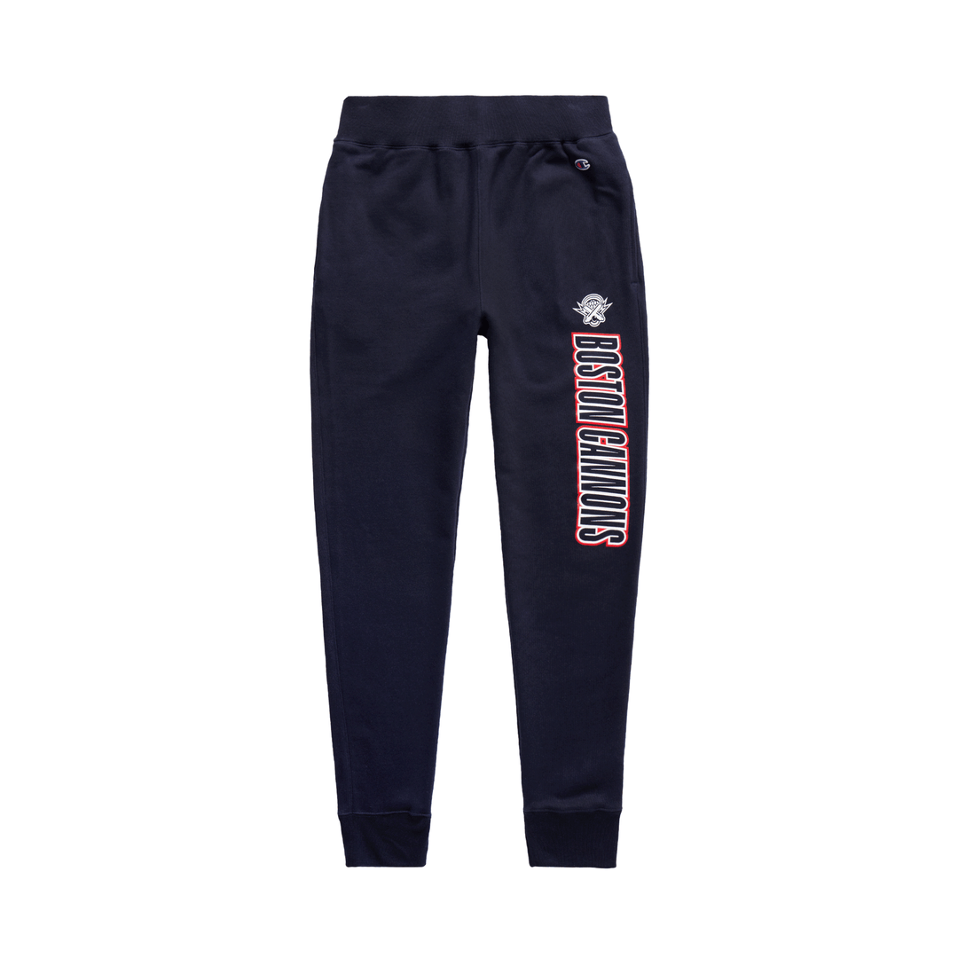 Champion navy joggers sales