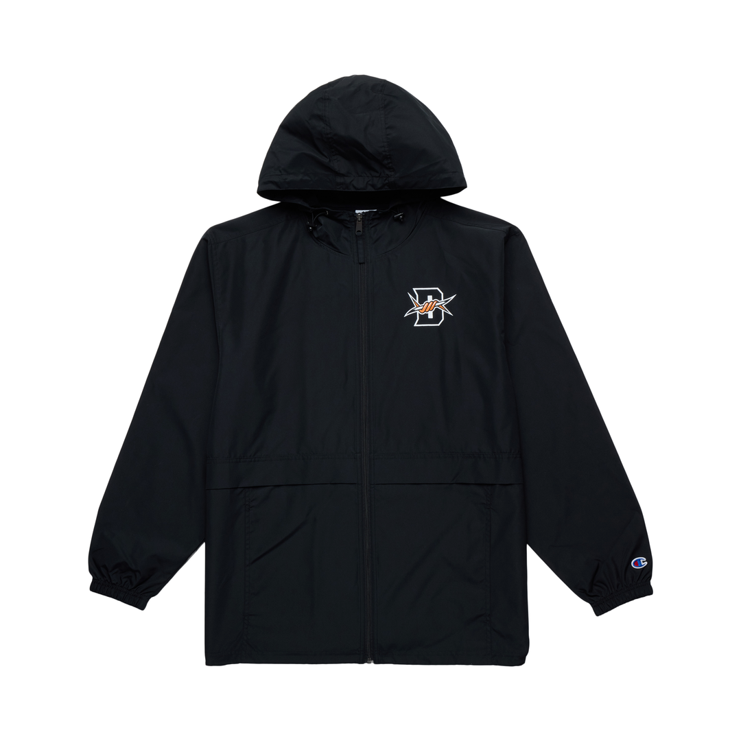 Champion full zip windbreaker sales