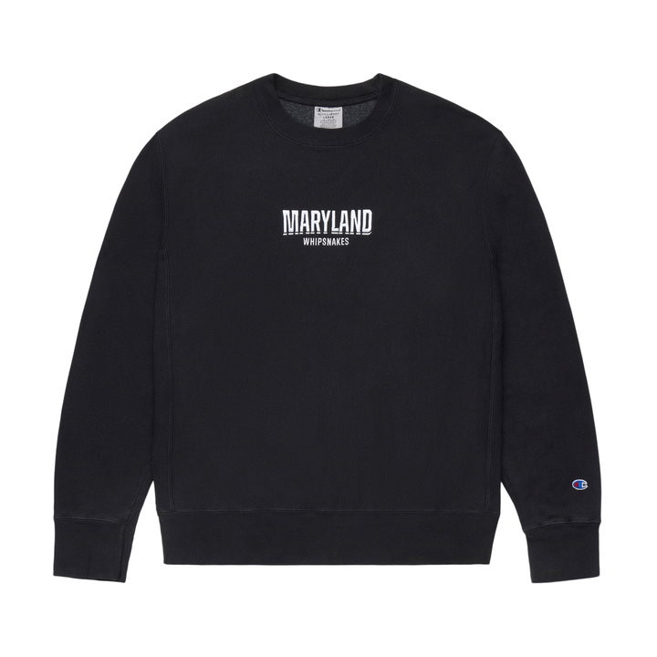 Maryland Whipsnakes Garment Dyed RW Crewneck