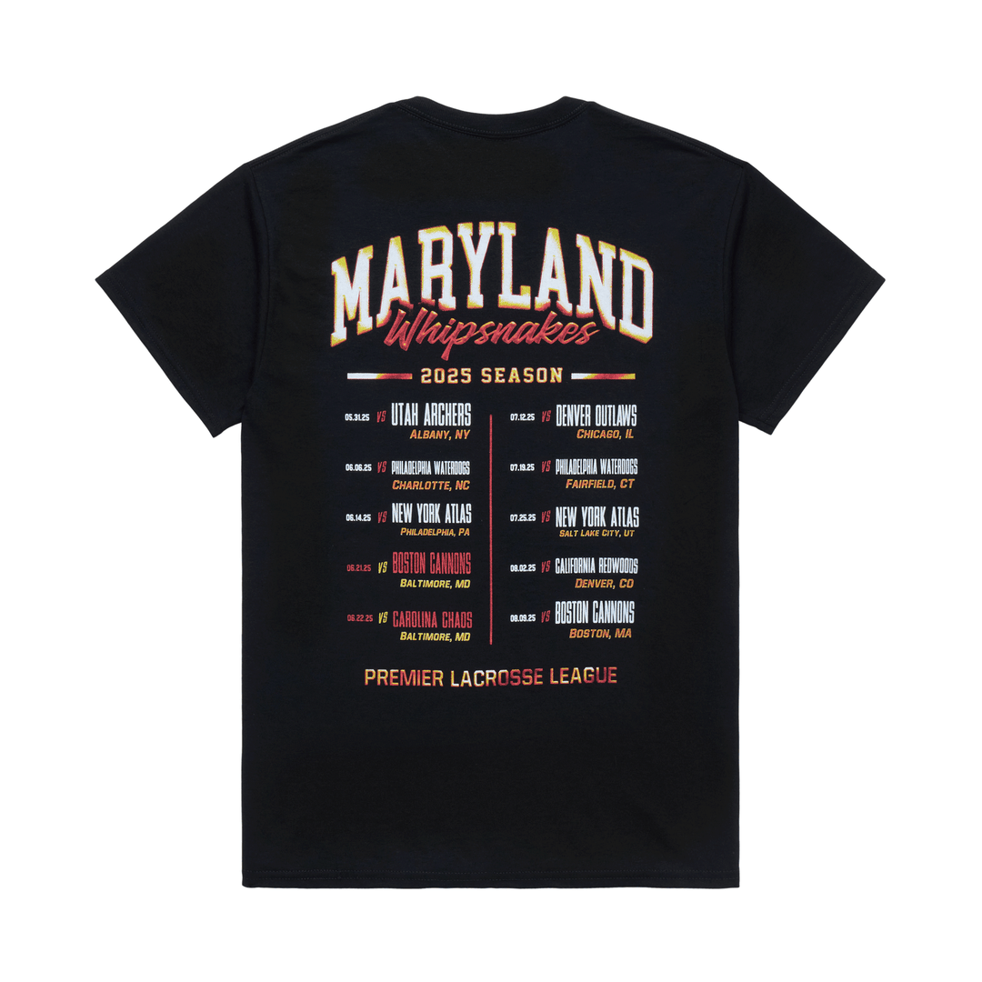 Maryland Whipsnakes Event Tee 2025 - Youth