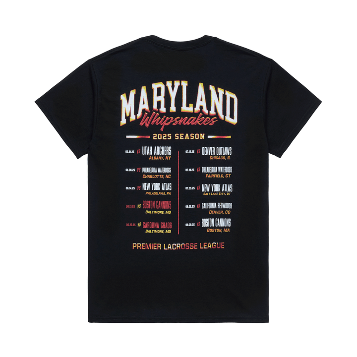 Maryland Whipsnakes Event Tee 2025 - Youth