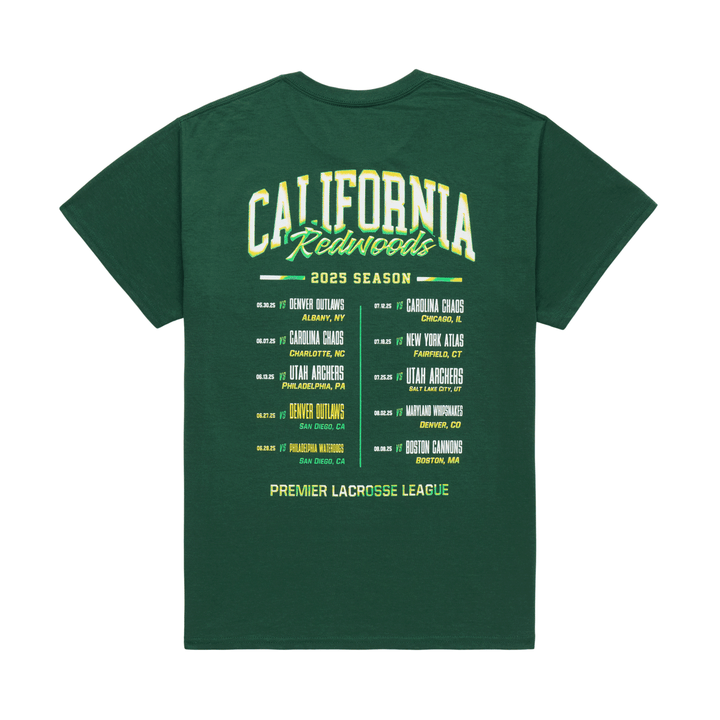 California Redwoods Event Tee 2025 - Youth