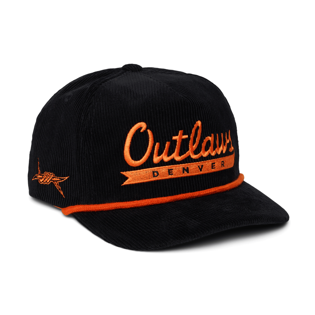 Denver Outlaws Classic Corduroy Rope Hat