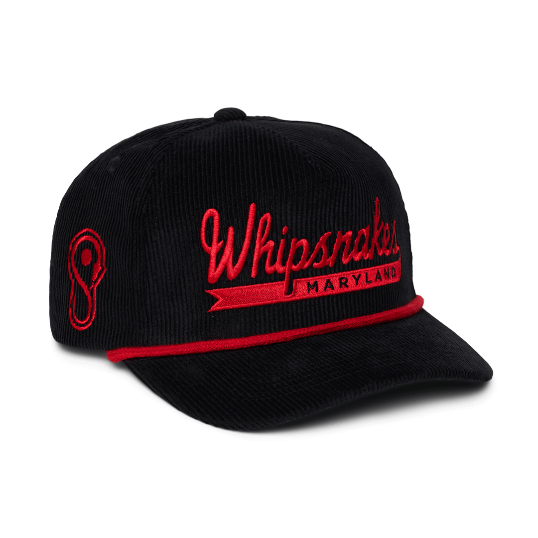 Maryland Whipsnakes Classic Corduroy Rope Hat Premier Lacrosse League Shop