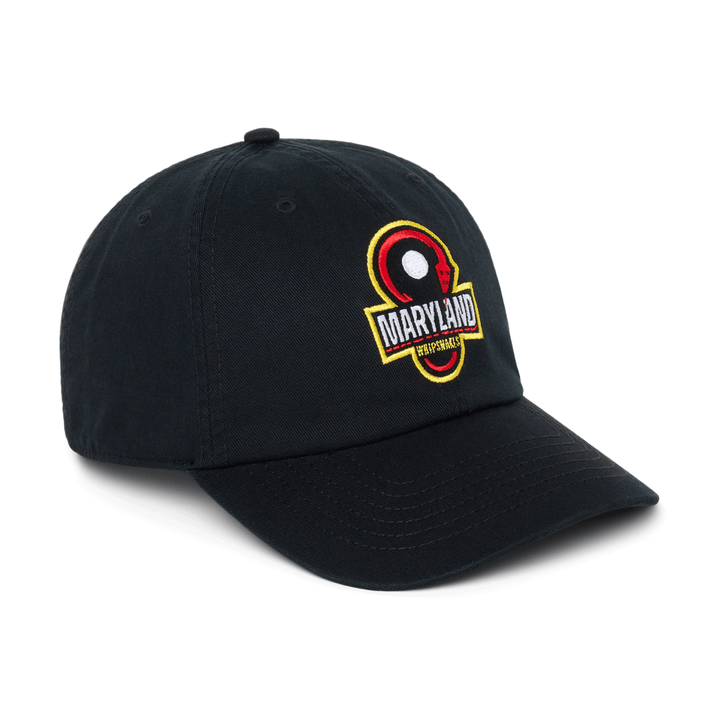 Maryland Whipsnakes Slouch Logo Hat