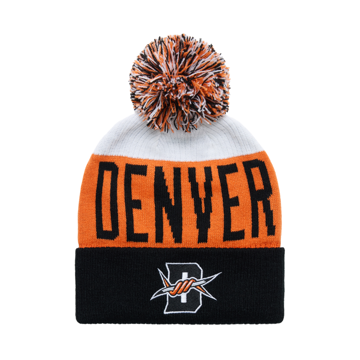 Denver Outlaws Knit Pom Beanie