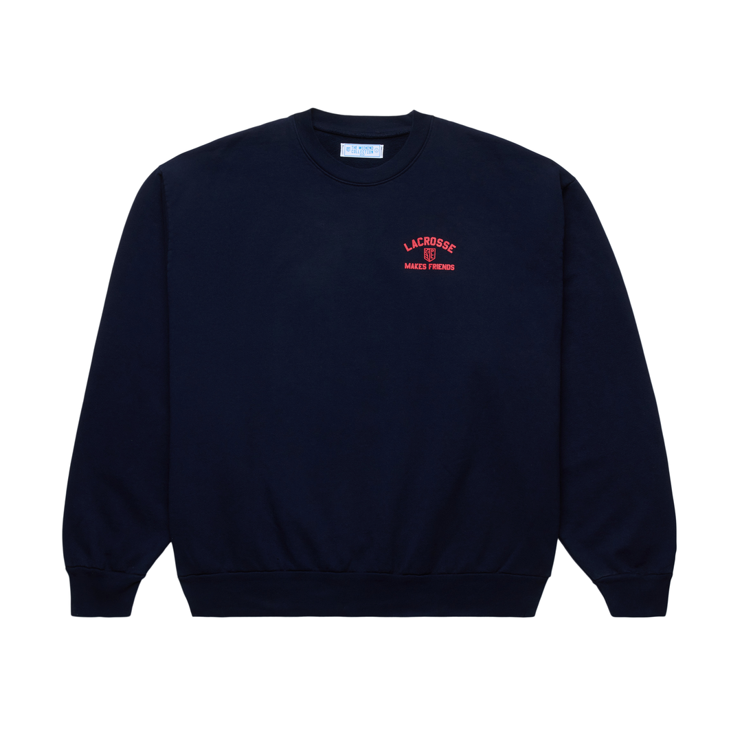 Lacrosse Makes Friends Crewneck