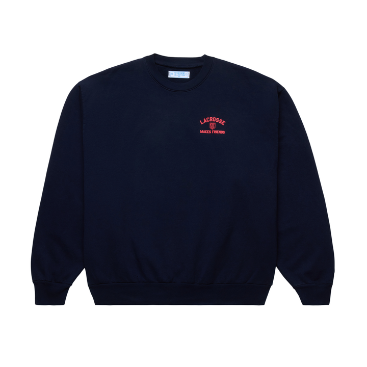 Lacrosse Makes Friends Crewneck