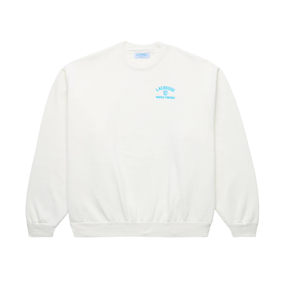 Lacrosse Makes Friends Crewneck