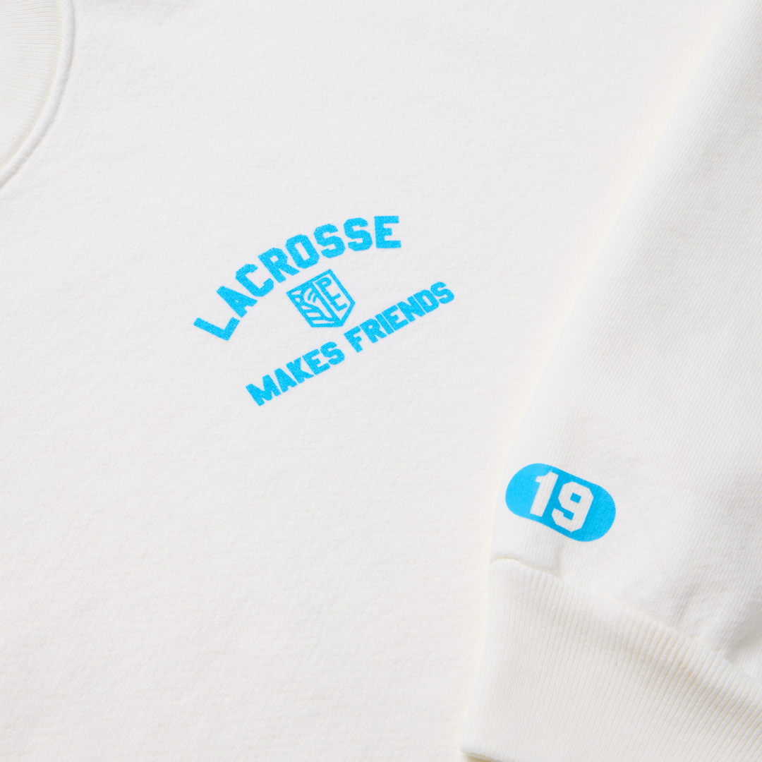Lacrosse Makes Friends Crewneck