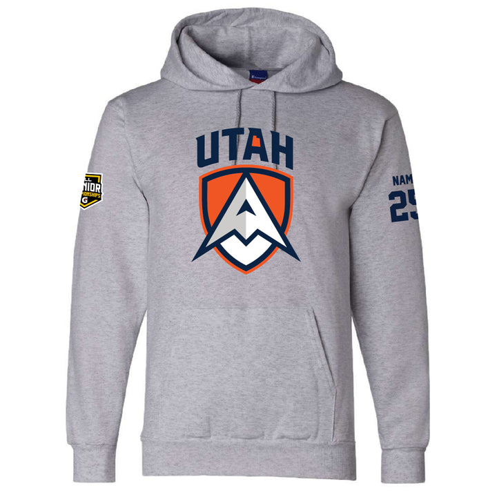 Jr. Champs Utah Archers Custom Champion Hoodie