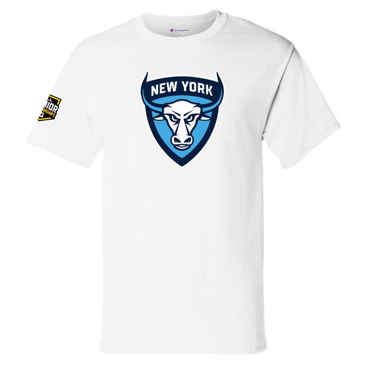 Jr. Champs New York Atlas Custom Jersey Tee - Youth