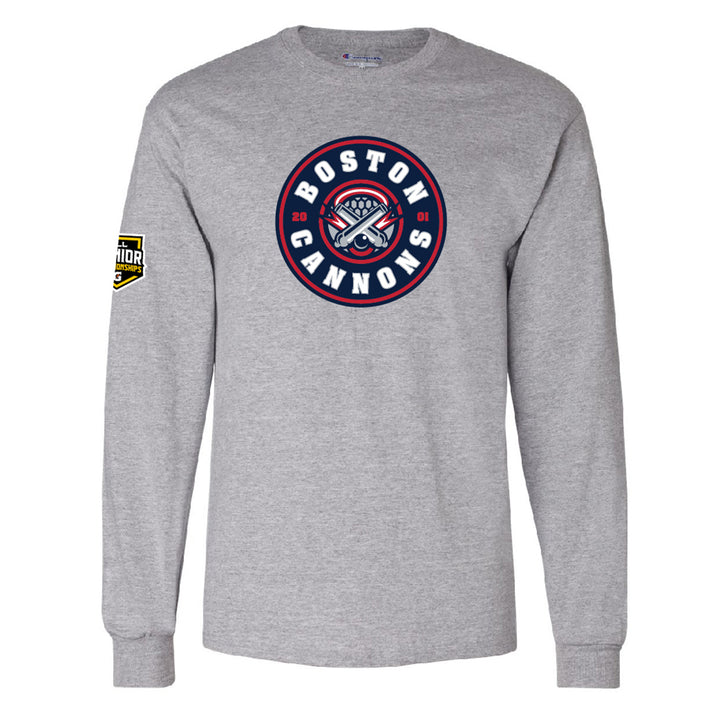 Jr. Champs Boston Cannons Custom Long Sleeve Jersey Tee