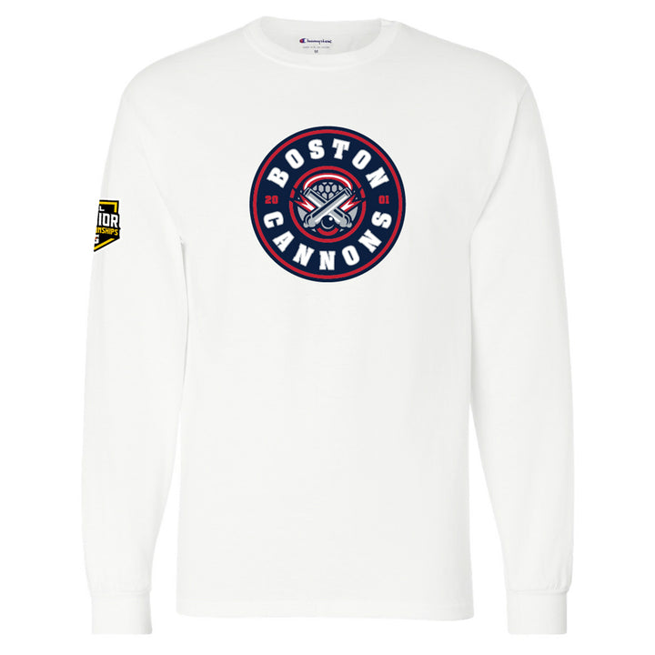 Jr. Champs Boston Cannons Custom Long Sleeve Jersey Tee