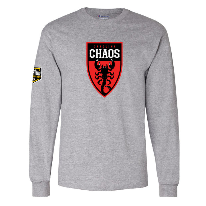 Jr. Champs Carolina Chaos Custom Long Sleeve Jersey Tee