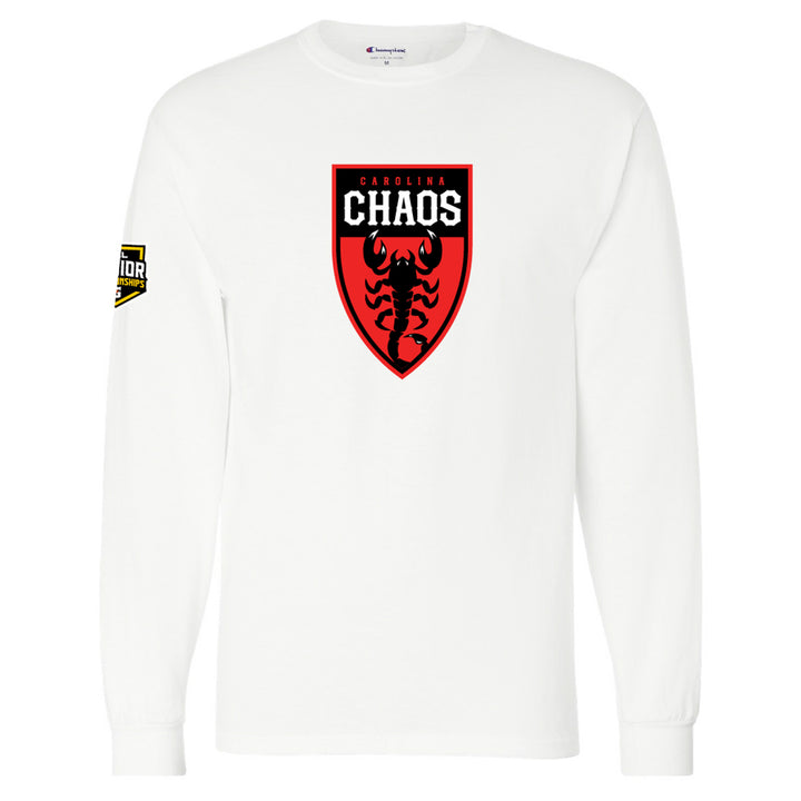 Jr. Champs Carolina Chaos Custom Long Sleeve Jersey Tee
