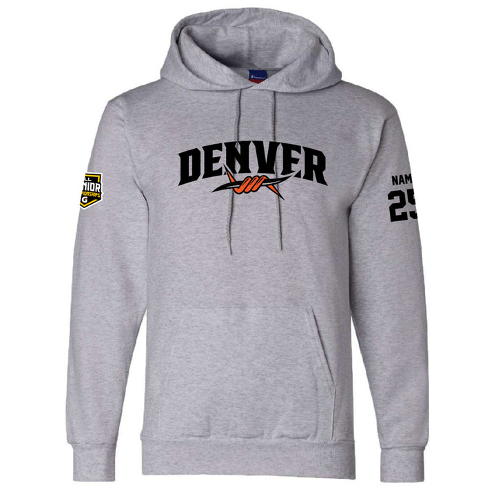 Jr. Champs Denver Outlaws Custom Champion Hoodie
