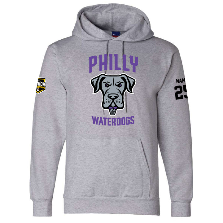 Jr. Champs Philadelphia Waterdogs Custom Champion Hoodie