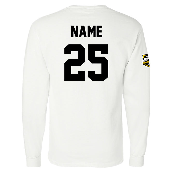 Jr. Champs Maryland Whipsnakes Custom Long Sleeve Jersey Tee