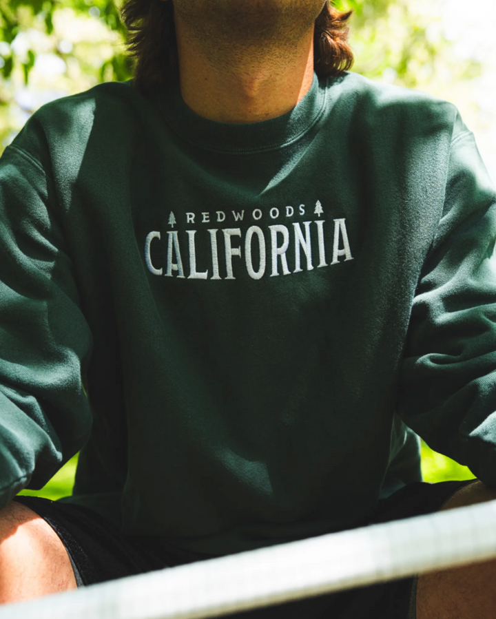 California Redwoods Garment Dyed RW Crewneck