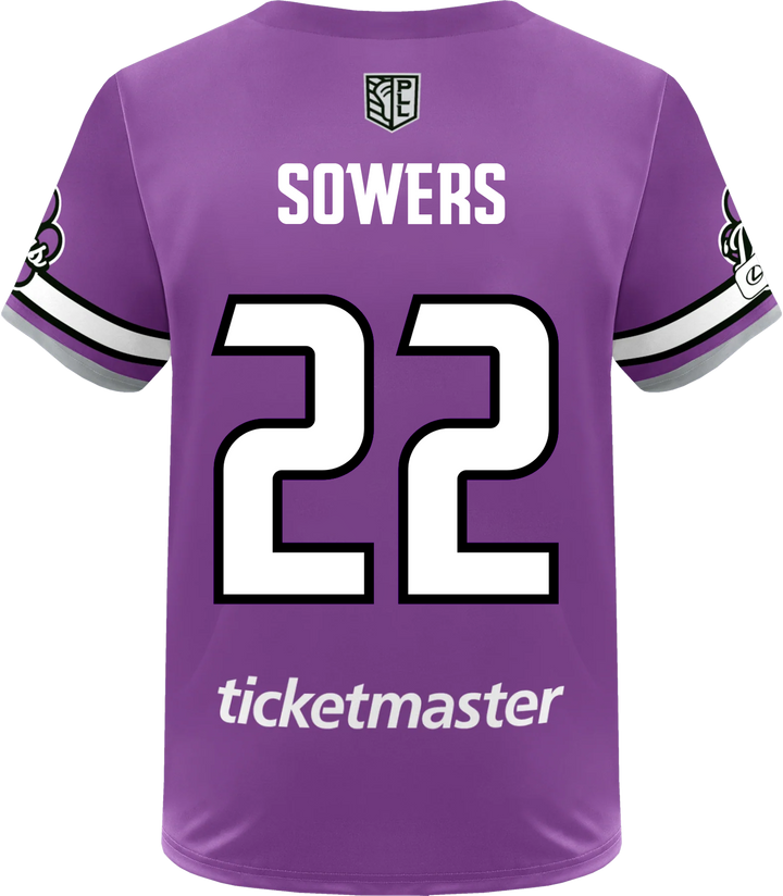 Champion Ready to Ship Philadelphia Waterdogs 2025 Sowers Replica Jersey (Away)