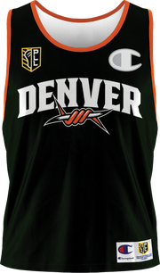 2024 Champion Denver Outlaws Reversible Pinnie - Youth