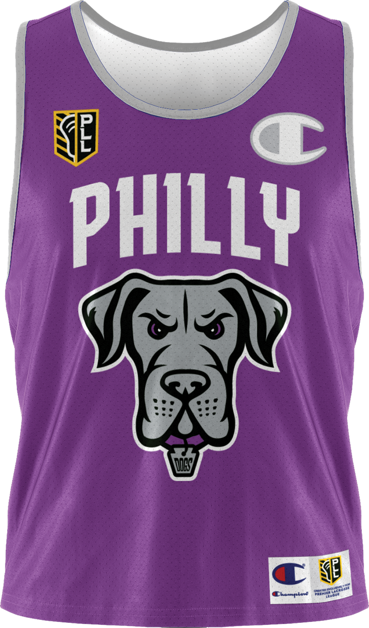 2024 Champion Philadelphia Waterdogs Reversible Pinnie