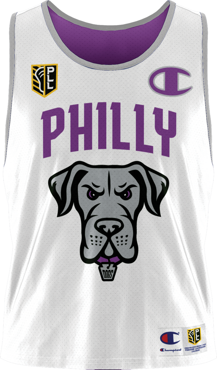 2024 Champion Philadelphia Waterdogs Reversible Pinnie