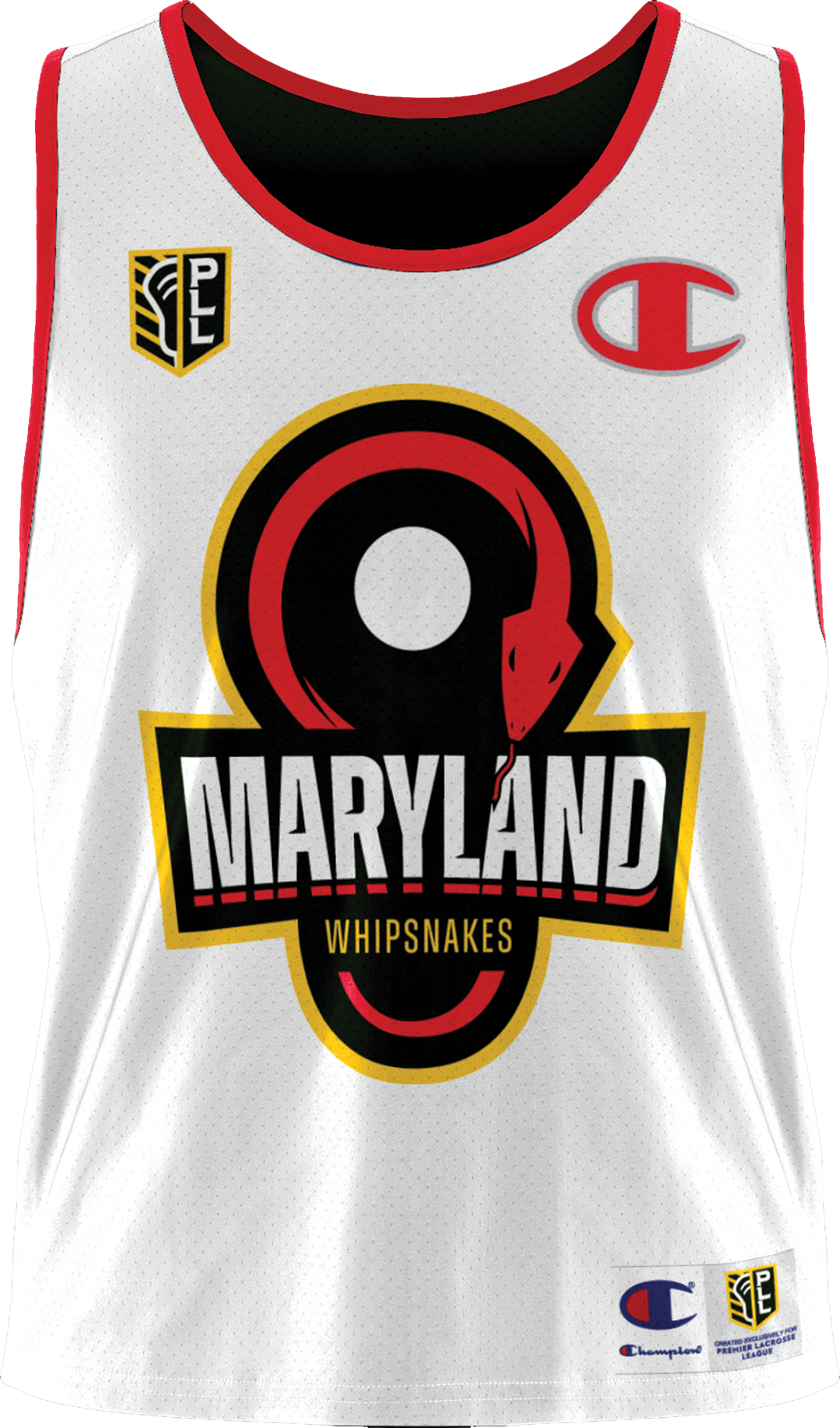 2024 Champion Maryland Whipsnakes Reversible Pinnie