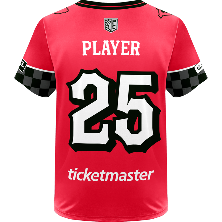 Champion Personalized (Name & Number) Carolina Chaos 2025 Away Replica Jersey- Youth