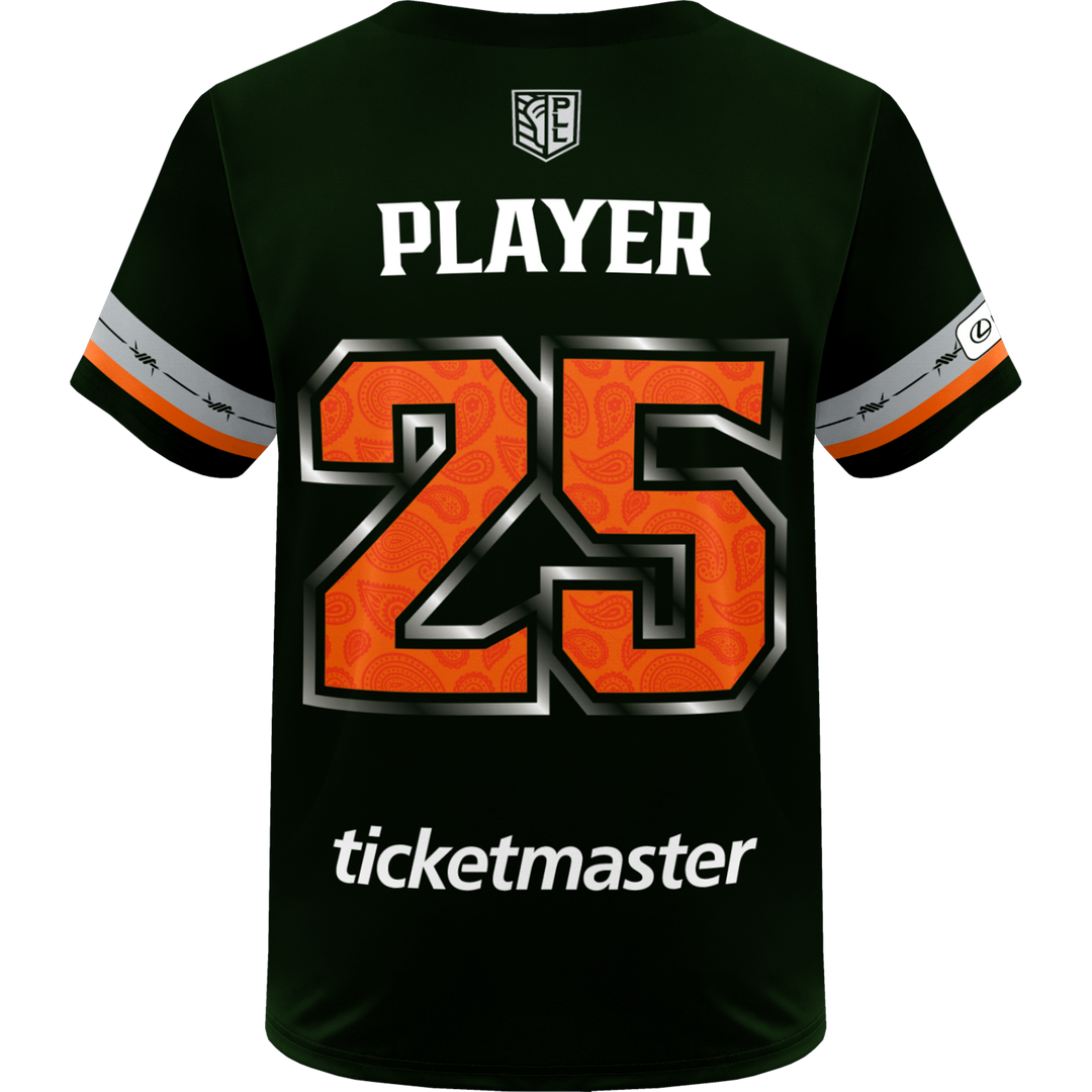 Champion Personalized (Name & Number) Denver Outlaws 2025 Away Replica Jersey