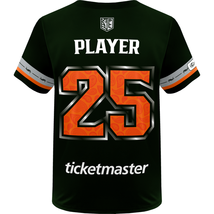 Champion Personalized (Name & Number) Denver Outlaws 2025 Away Replica Jersey