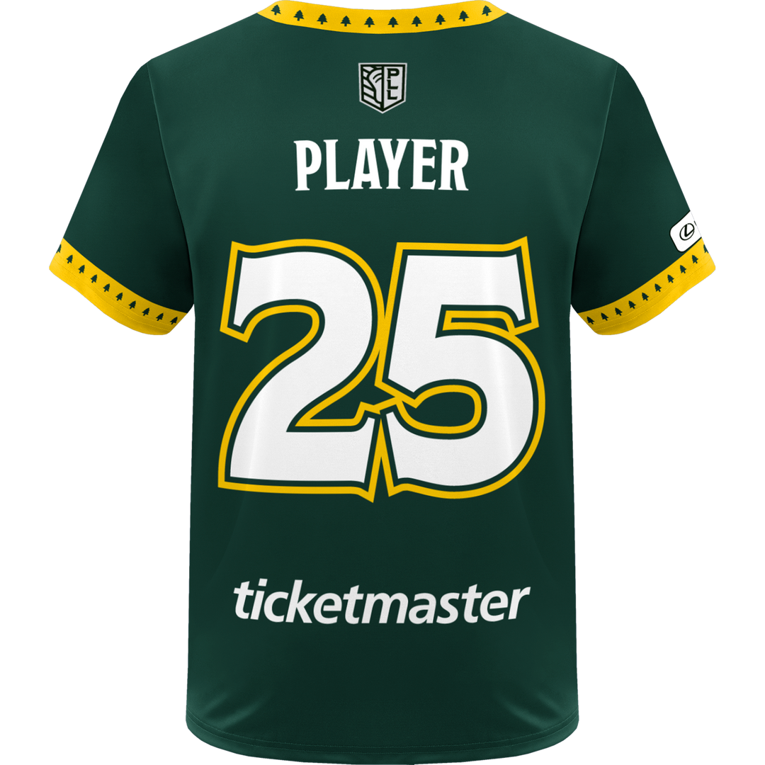 Champion Personalized (Name & Number) California Redwoods 2025 Away Replica Jersey