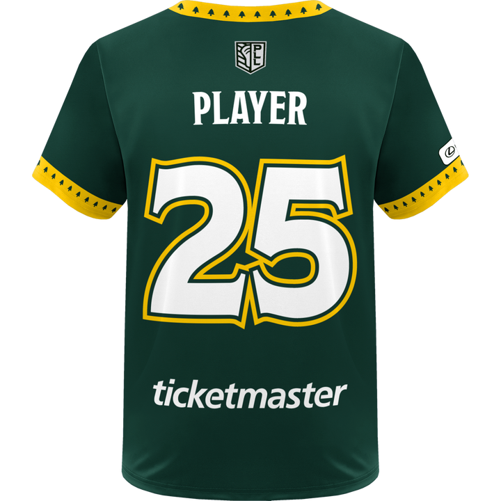 Champion Personalized (Name & Number) California Redwoods 2025 Away Replica Jersey