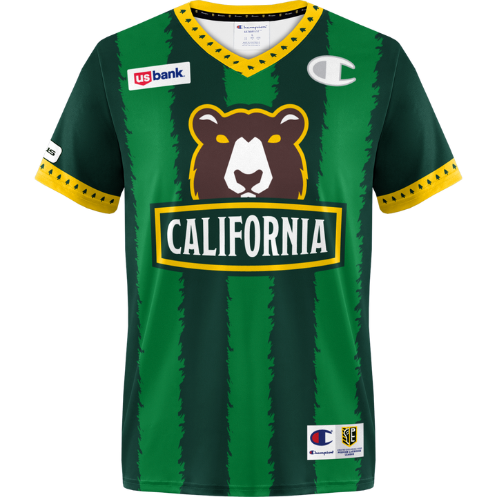 Champion Ready to Ship California Redwoods 2025 Garnsey Replica Jersey (Away)