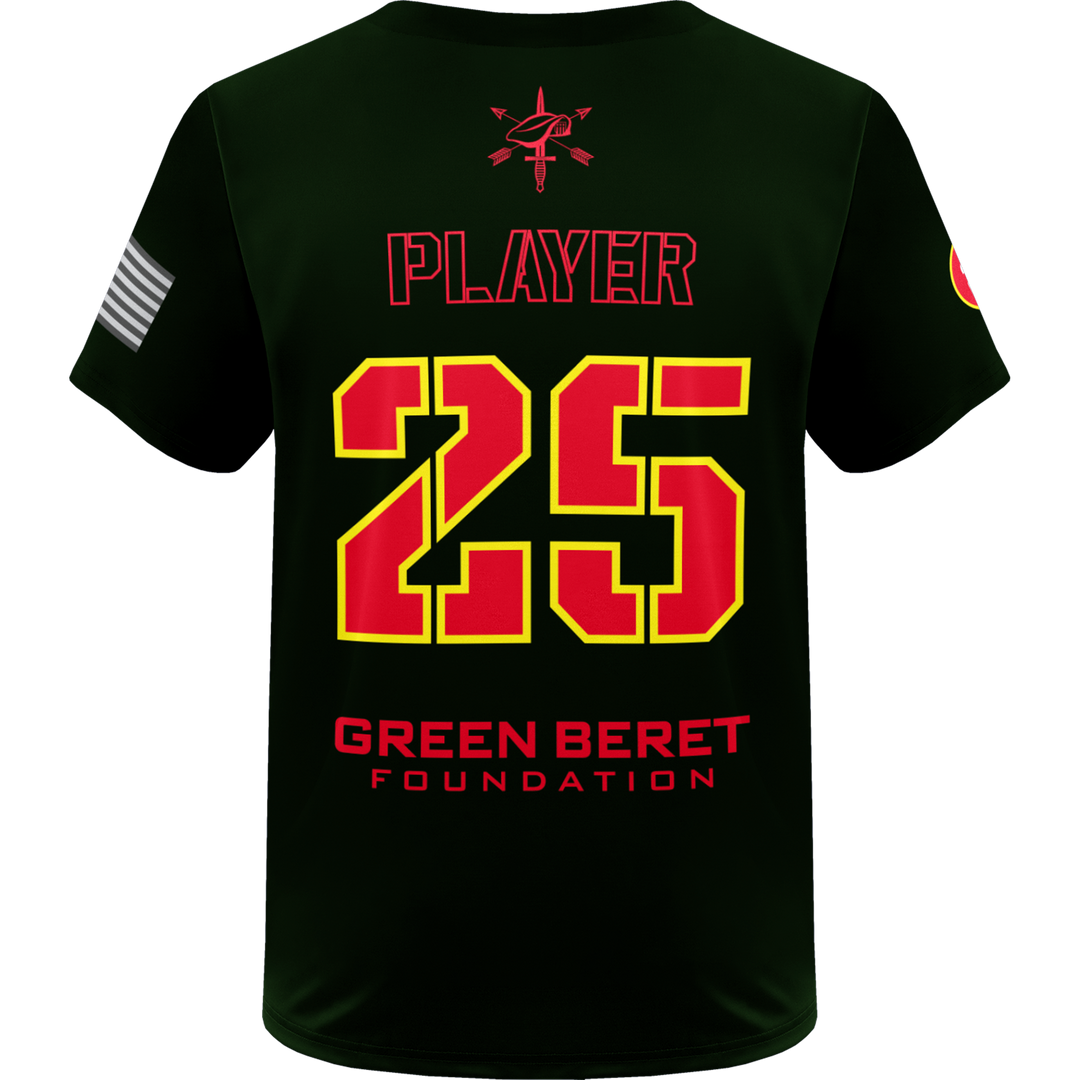 Green Beret Foundation 2025 Replica Jersey - Youth (Ready to Ship)