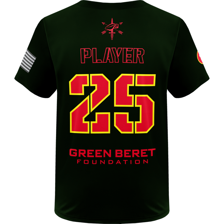 Green Beret Foundation 2025 Replica Jersey - Youth (Ready to Ship)