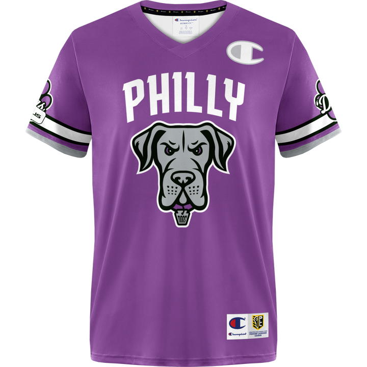 Champion Personalized (Name & Number) Philadelphia Waterdogs 2025 Away Replica Jersey