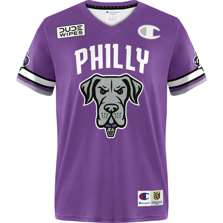 Champion Customizable Philadelphia Waterdogs 2024 Replica Away Jersey