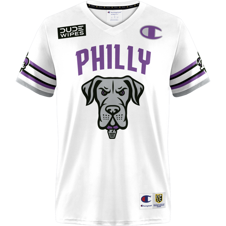 Champion Philadelphia Waterdogs 2024 Home Player (Drop Down) Replica Jersey