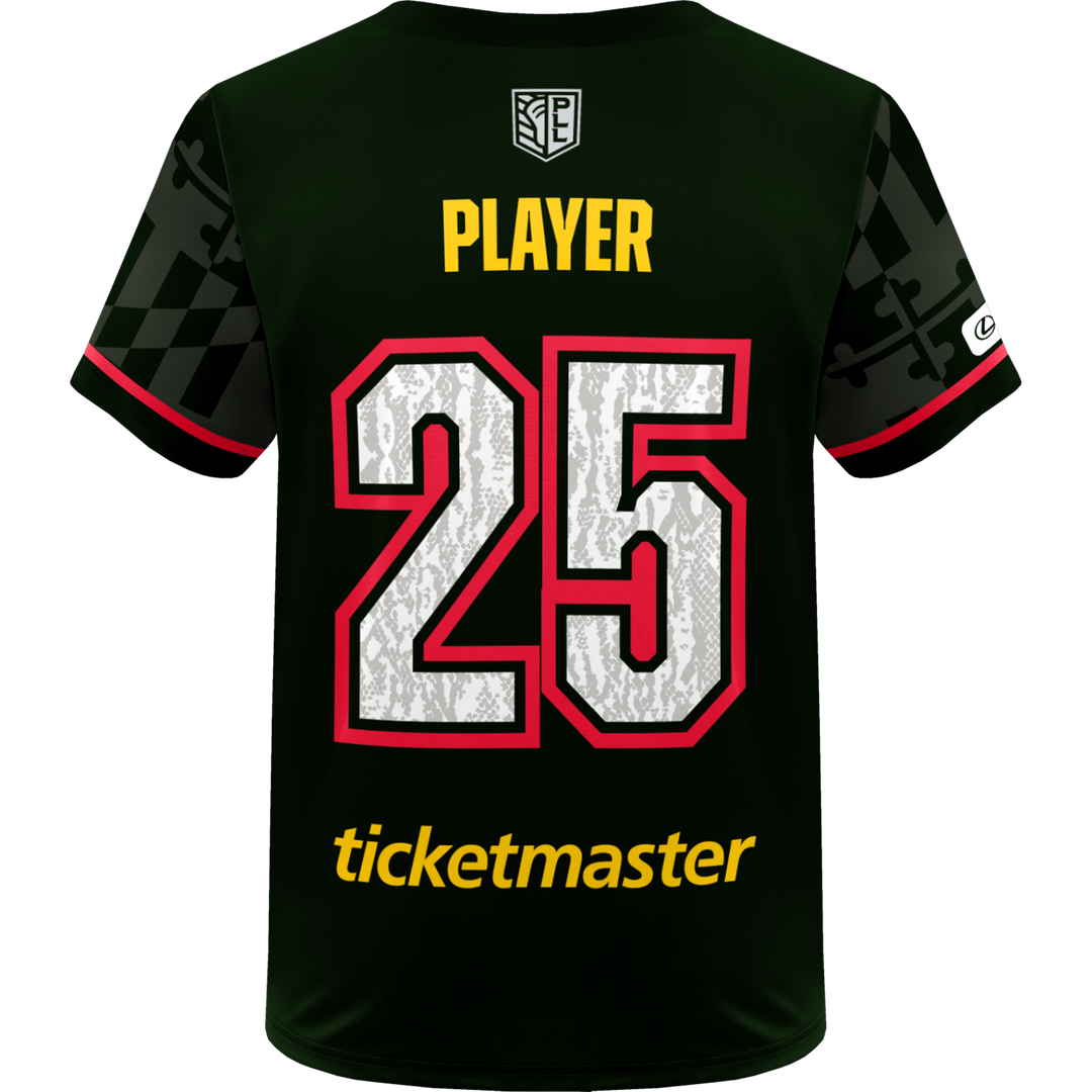 Champion Maryland Whipsnakes 2025 Away Player (Drop Down) Replica Jersey